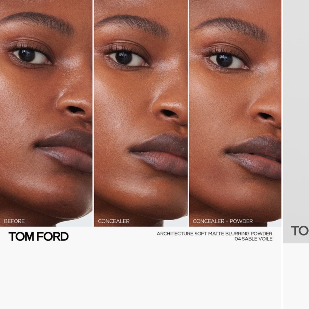 Tom Ford soft matte blurring powder in shade 04 Sable Voile.